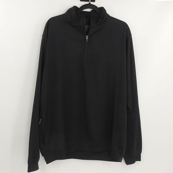 Zero Restriction Tour Series 1/4 Zip‎ Pullover Black Men's XL - Picture 1 of 6